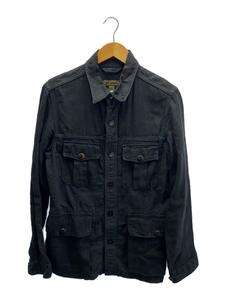 Nigel Cabourn◆ジャケット/46/-/BLK/無地/8080030120