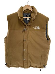 THE NORTH FACE◆SKYLARK VEST_スカイラークベスト/L/コーデュロイ/BEG