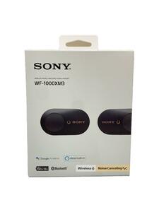 SONY◆イヤホン・ヘッドホン WF-1000XM3 (B) [ブラック]