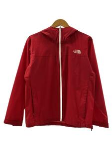 THE NORTH FACE◆VENTURE JACKET_ベンチャージャケット/S/レッド/無地/NP11536/ザノースフェイス