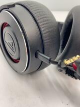 audio-technica◆イヤホン・ヘッドホン SOLID BASS ATH-WS550 BRD [ブラックレッド]_画像5