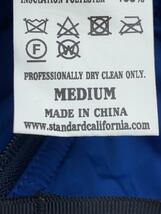 STANDARD CALIFORNIA◆Riversible Puff Parka/プリマロフト/ダウンジャケット/M/BLU/管NoEF-5978_画像4