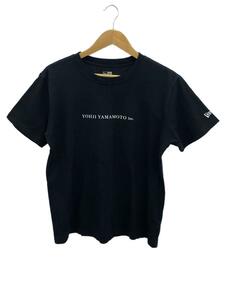 YOHJI YAMAMOTO◆Tシャツ/3/コットン/BLK/HN-T77-877