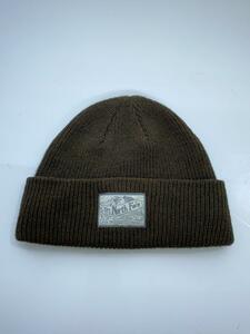 THE NORTH FACE◆STITCHWORK BEANIE/ニットキャップ/FREE/ポリエステル/BRW/メンズ/NN42236