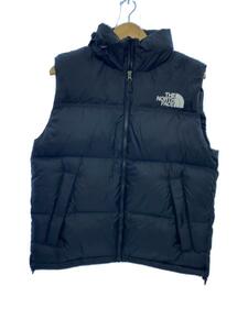 THE NORTH FACE◆NUPTSE VEST_ヌプシベスト/M/ナイロン/BLK