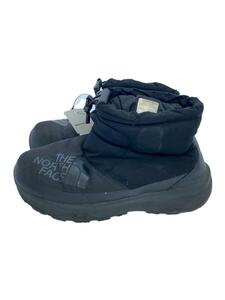 THE NORTH FACE◆Nuptse Down Bootie Short/ブーツ/26cm/BLK/NF51877Y