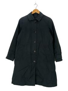 MHL.◆FINE TOUGH POPLIN COAT/コート/ダウンライナー/1/コットン/ブラック/595-212275