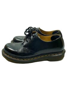 Dr.Martens◆ドレスシューズ/UK4/BLK/レザー