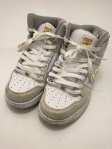 DC SHOES◆ハイカットスニーカー/23.5cm/WHT/ADYS100438_画像2