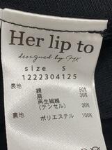 Her lip to◆ロングスカート/S/コットン/BLK_画像6