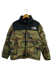 THE NORTH FACE◆NOVELTY NUPTSE JACKET_ノベルティーヌプシジャケット/M/ナイロン/マルチカラー/カモフラ