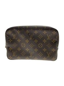 LOUIS VUITTON◆ルイヴィトン/M47524/トゥルース・トワレット23/モノグラム・キャンバス/PVC/ブラウン/汚れ有