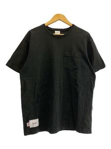 WTAPS◆Tシャツ/1/コットン/BLK/201ATDT-CSM06