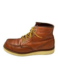 RED WING◆6CLASSIC MOC/レースアップブーツ/US10/RED/牛革