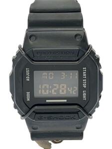 CASIO◆URBAN RESEARCH別注/クォーツ腕時計/デジタル/BLK/BLK/DW-5600VT