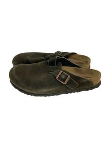 BIRKENSTOCK◆サンダル/25cm/BRW/スウェード