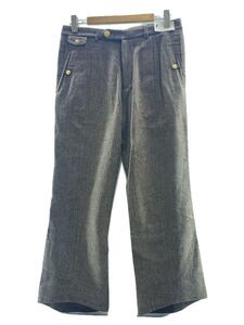 MASU◆22AW/Center Seam Trousers/ボトム/46/ウール/BRW/MVFW-PT0622