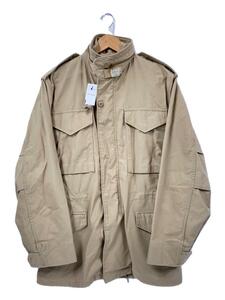 ALPHA INDUSTRIES◆ミリタリージャケット/XS/コットン/BEG/無地/8415-01-099-7827/現状販売