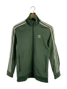 adidas◆ジャケット/M/コットン/GRN/DH5820/着用感有/毛玉有