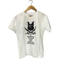 NEIGHBORHOOD◆MDEICOMTOY BE@RBARICK/Tシャツ/S/コットン/WHT/プリント