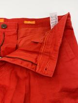 HUGO BOSS◆schino slim shorts/ショートパンツ/34/コットン/RED/50307773_画像3