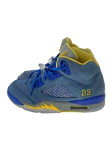 NIKE◆AIR JORDAN 5 LANEY JSP/エアジョーダン/ブルー/CD2720-400/27.5cm/BLU