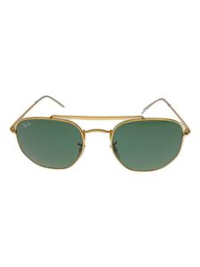 Ray-Ban◆サングラス/GLD/BLK/メンズ/RB3648