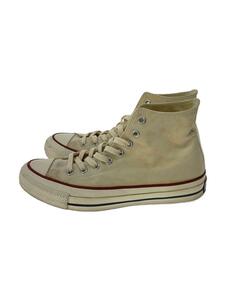 CONVERSE◆ハイカットスニーカー/27.5cm/クリーム/キャンバス/1C1124/コンバース