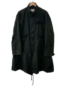 sacai* Mod's Coat /1/ хлопок /BLK/ одноцветный /SCM-010/ в целом потертость * загрязнения * задняя сторона загрязнения иметь 