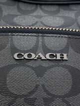 COACH◆ショルダーバッグ/レザー/BLK/モノグラム/89937_画像5