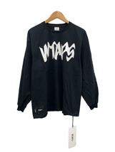 WTAPS◆長袖Tシャツ/1/コットン/BLK/232ATDT-LTM01S_画像1