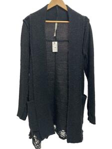 FIRST AID TO THE INJURED◆CLASH CARDIGAN/4/アルパカ/BLK/無地