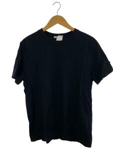 MONCLER◆Tシャツ/XL/コットン/BLK/MAGLIA T-SHIRT/ワッペン/22SS