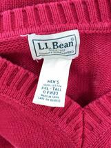 L.L.Bean◆セーター(厚手)/XXL/-/RED/無地_画像3