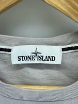 STONE ISLAND◆Tシャツ/S/コットン/WHT/無地_画像3