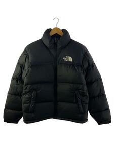 THE NORTH FACE◆RETRO NUPTSE JACKET/ダウンジャケット_ND51809Z/S/ナイロン/BLK/無地