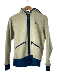 THE NORTH FACE◆ARMADILLA FULLZIP HOODIE_アルマディラフルジップフーディ/S/ポリエステル/ホワイト