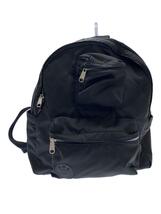 PORTER◆クードス/BACKPACK MINI/バックパックミニ/リュック/ナイロン/BLK/無地_画像1