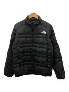 THE NORTH FACE◆LIGHT HEAT JACKET_ライトヒートジャケット/L/ナイロン/BLK/無地