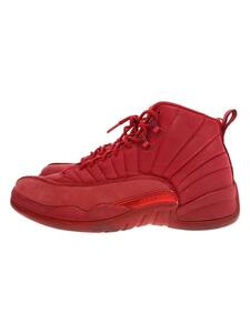 NIKE◆AIR JORDAN 12 RETRO/エアジョーダンレトロ/レッド/130690-601/26.5cm/RED