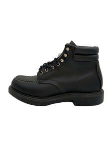 RED WING◆レースアップブーツ/26.5cm/BLK/8133
