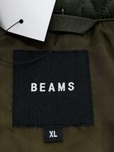 BEAMS◆23AW クレイジーキルトフィールドジャケット/XL/ナイロン/GRN/11-18-091_画像3