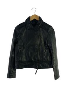 Haruf* double rider's jacket /L/ sheep leather /BLK