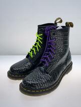 Dr.Martens◆レースアップブーツ/US8/ブラック/黒/27249_画像2