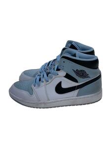 NIKE◆AIR JORDAN 1 MID SE_エアジョーダン 1 ミッド SE/27.5cm/BLU