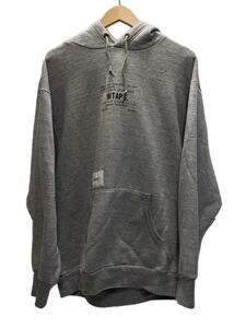 WTAPS◆パーカー/XL/コットン/GRY/無地/192atdt-csm19