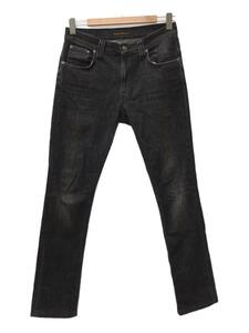 NUDIE JEANS◆ボトム/30/コットン/BLK/NJ3845