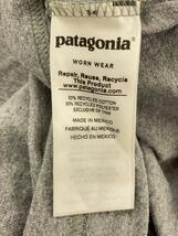 patagonia◆Tシャツ/S/コットン/グレー/39174FA18/バックプリント_画像4