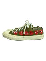 CONVERSE◆ローカットスニーカー/×PLAY COMME des GARCONS/25cm/KHK/1CL126_画像1