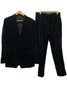 GAULTIER HOMME objet◆セットアップ/50/ベロア/BLK/無地